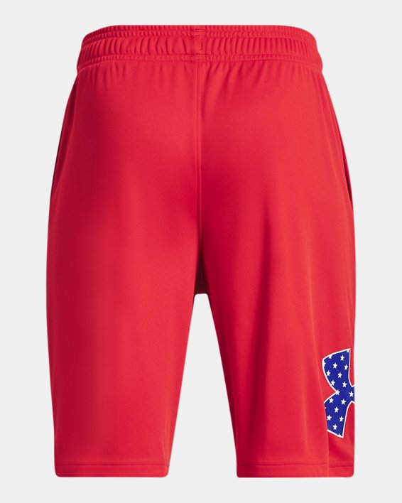 Boys' UA Freedom Prototype Shorts, Red, pdpMainDesktop image number 1